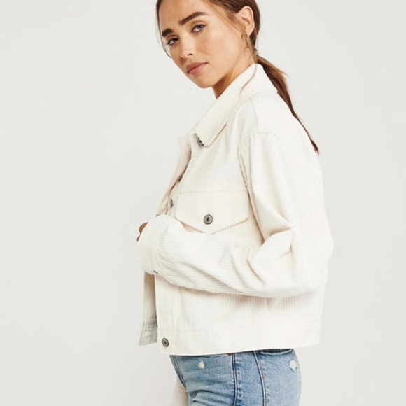 Abercrombie Corduroy Trucker Jacket - Picture 2 of 6